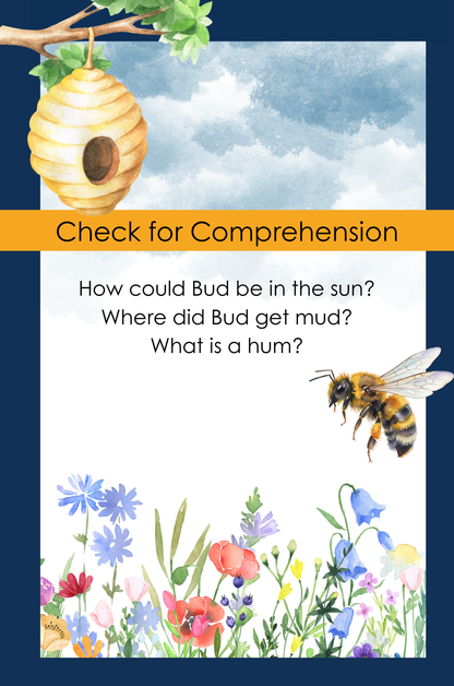 Read with Bees Emergent Reader: Short Vowel CVC